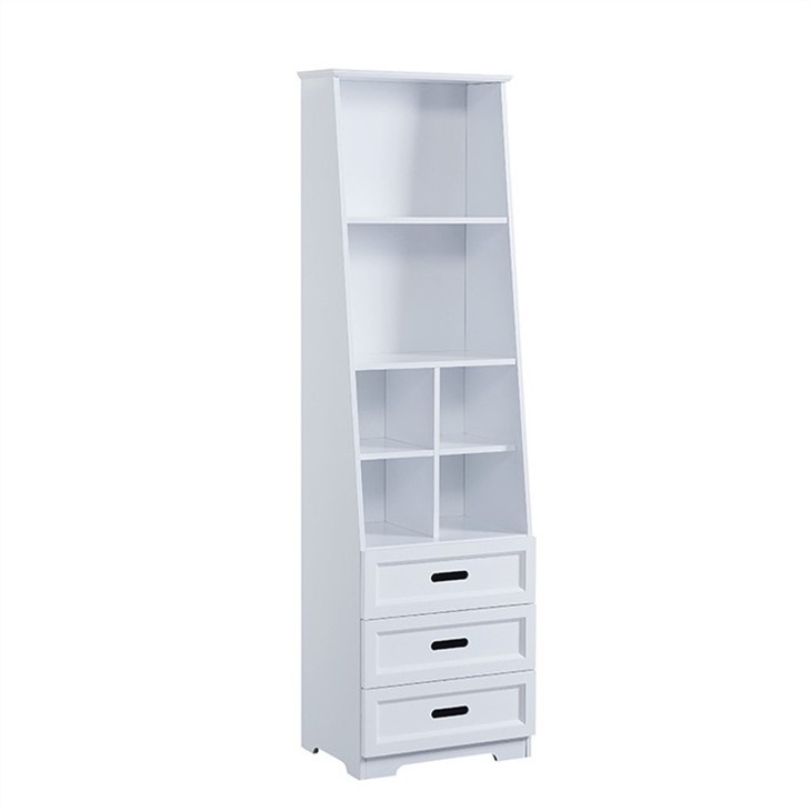 White Multi Tiers kids Bookshelf (9)
